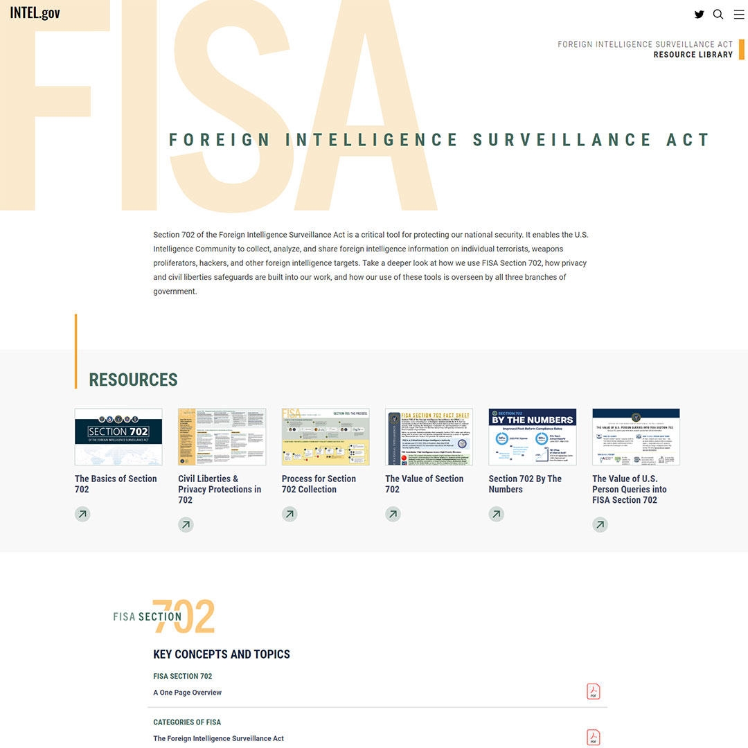 Foreign Intelligence Surveillance Act