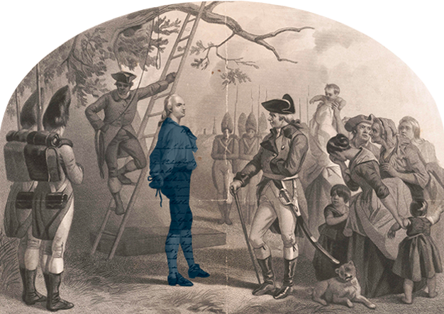 Execution of Nathan Hale, 1776