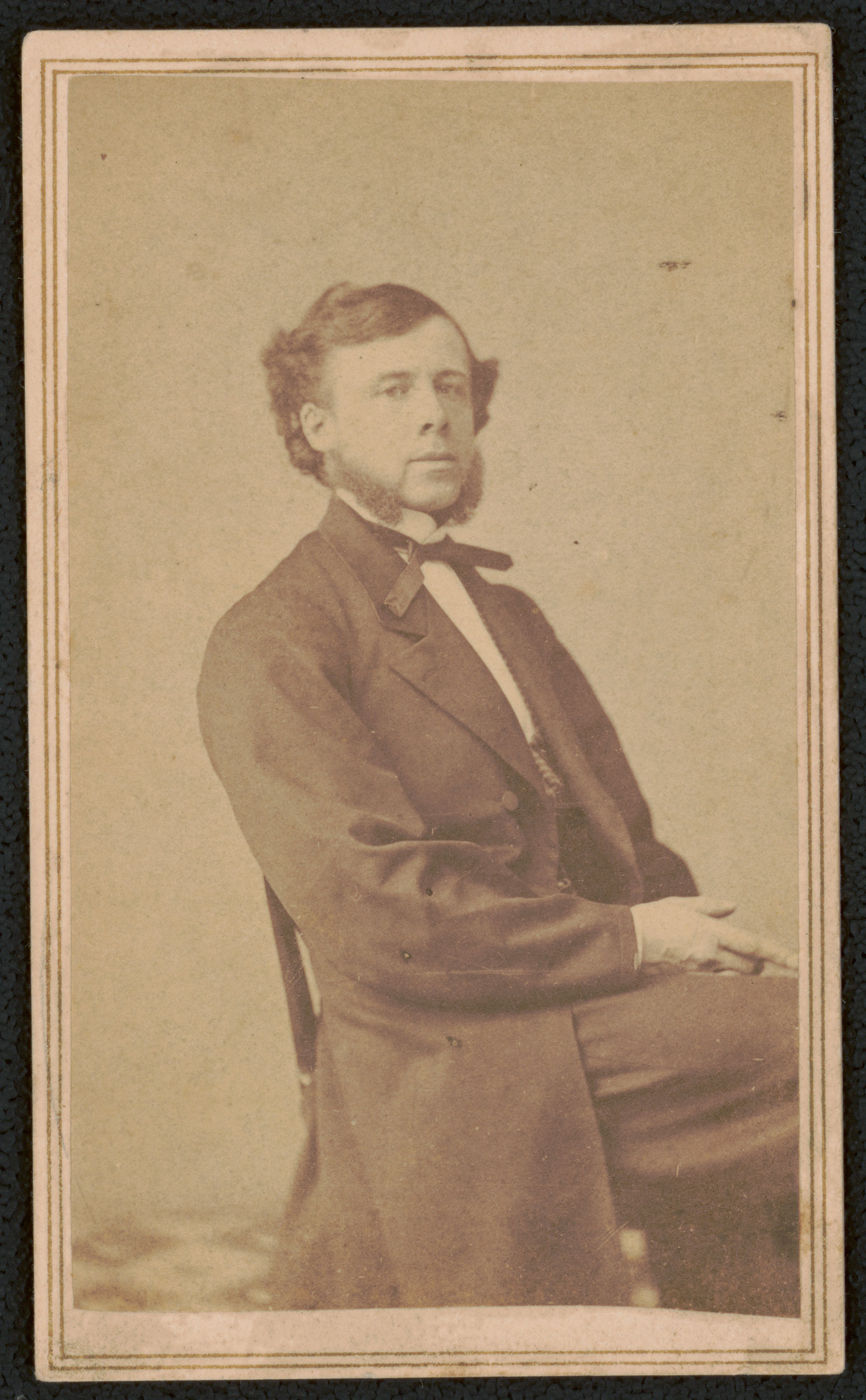 Chaplain Thomas Nelson Conrad of the 3rd Virginia Cavalry Regiment,
