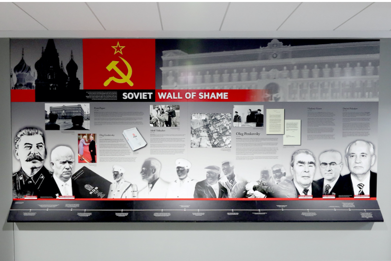 Soviet Wall of Shame details Soviets who spied for the West
